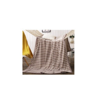【苏宁自营】蓝之羽ZLM0022物语毛毯150x200cm（条） 棕色 1.5m*2m