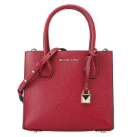 MICHAEL KORS 迈克·科尔斯 MK女包真皮皮质女士手提单肩斜挎包 红色
