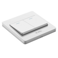 公牛(BULL) G07K212Y 开关插座 G07系列 二开双控开关 86型面板 白色 暗装 bd