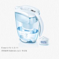 碧然德(Brita)Elemaris-XL-3.5L-白-2 碧然德尊享滤水壶3.5L白 双芯装 白色