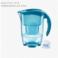 碧然德(Brita)Elemaris-Cool-2.4L-青-2 碧然德尊享滤水壶2.4L青 双芯装 绿色