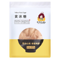 mrsdu 杜夫人多晶黄冰糖400g 老冰糖 小粒黄冰糖土冰糖