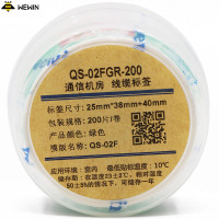 伟文（wewin） QS-02FGR-200 绿色软面抗撕裂 打印纸
