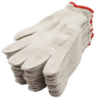 【苏宁自营】勒塔（LETA）工具 10付装棉纱手套劳防用品纱手套LT-PPE575