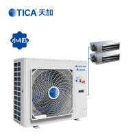 天加 （TICA）中央空调 冷锋系列 小四匹一拖二 家用 变频 适用一室一厅 TIMS080AHR