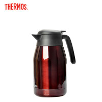 膳魔师,膳魔師(Thermos)保温壶家用办公大容量1500ML密封水壶THS-1500运动旅行壶304不锈钢 咖啡色CBW