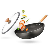 炊大皇(COOKER KING) 炒锅 DZAI32HF 韩釜炒锅 不粘锅平底锅炒锅 32CM口径