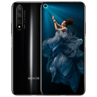 荣耀20 苏格拉宁特别版 8GB+256GB（YAL-AL00）幻夜黑 全网通手机