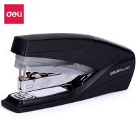 得力（deli）0367 省力订书机 混色 12# 办公学习用品 轻松装订20张厚层装订机 单指轻松订书器 2只组合装