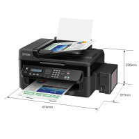 爱普生（EPSON）L551 A4墨仓式 打印机一体机（打印、复印、扫描、传真 ）