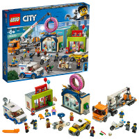 LEGO乐高 City城市系列 甜甜圈店开业60233