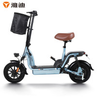 雅迪电动车电瓶车可可锂电48V12AH 电动自行车 踏板车【预计7天内发货】 蓝色