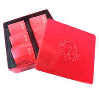 喜月月饼礼盒510g狗不理老式月饼手工传统五仁红酒蔓越莓蛋黄莲蓉