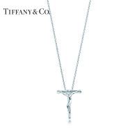 蒂芙尼:Tiffany 925银耶稣十字架 项链 银色