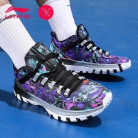 李宁篮球鞋男鞋2019新款韦德之道7全天2全城4音速5战靴6运动鞋男 新基础黑/凝雪灰/基础白 39.5