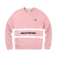 Skechers斯凯奇 套头卫衣女 SMAWS19B532 BRSE-莓红 L