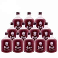 【整箱12瓶 国货通天】中国通天(TONTINE)胖冰冰微泡山葡萄酒375ml*12
