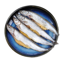 纯色本味 冷冻加拿大多春鱼 野生全籽 大号满籽 烧烤 500g/袋 （18-27条）海鲜水产