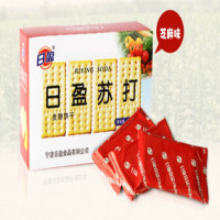 日盈芝麻味无蔗糖苏打饼干180g1*24