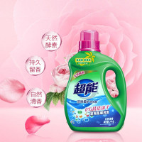 超能 2kg*6 超能洁净柔护洗衣液 6桶/箱 一箱起订 一桶价