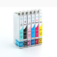 天色适用于爱普生Stylus Photo 1390T60 R330墨盒t085N T0851打印机墨盒EPSON 85N