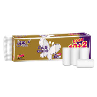 洁柔金尊4层无芯卷纸12卷1800克 12卷/提 5提/件