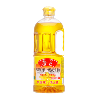 鲁花 5S花生油 压榨一级花生油1L食用油（一瓶装）