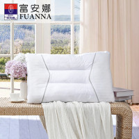 富安娜(FUANNA)家纺决明子枕头枕芯成人睡眠护颈椎枕单人荞麦枕草本茶香枕头一对拍2 决明子茶香安睡枕70*45 白色