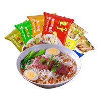 皇子 75克+配料 过桥米线排骨炸酱味米粉 方便米线袋装5包/组