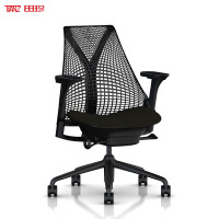 【晋美升】SAYL 人体工学椅 办公椅 电脑椅 标准款 黑色