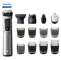 飞利浦（PHILIPS）理发器 电推子 多功能修剪器 理容理发 14合1 防水设计MG7720