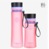 茶马仕 洛奇户外太空杯400ml TM601104 粉色