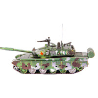 拼酷 99A主战坦克 3D立体拼图-绿（线上）