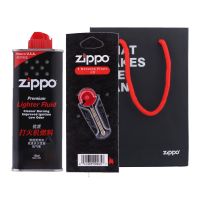 ZIPPO火机油 芝宝煤油 正版原装ZIPPO火机油 火石 棉芯芝宝配件套装 小油套礼盒套装（小油*1+火石*1+抽拉礼盒+抽拉盒子配套礼