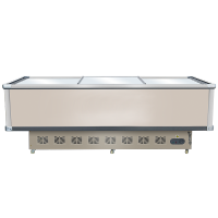 歌迪亚SD/SC-868 2.2米868L商用冷冻岛柜 双压缩机速冻平岛柜商用展示柜 卧式冷柜海鲜肉食柜超市速冻冰柜推拉