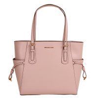 [直营]迈克·科尔斯(MICHAEL KORS) MK Voyager双耳拉链款牛皮单肩包手提包托特包女包 淡粉色30H7GV6T9L187