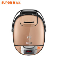 SUPOR苏泊尔 电饭煲SF40FC333 4L升微电脑式 陶晶球釜内胆3-6人电饭锅底盘加热 预约功能