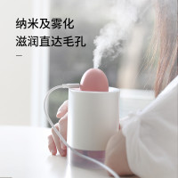 SOLOVE素乐加湿器 小巧便携 纳米雾化 高温高频 过滤杀菌 usb充电 分离式 自动断电 静音便携 蒸发式H5白色