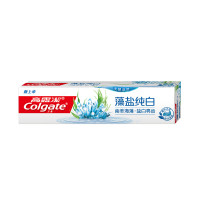 高露洁(Colgate) 高露洁藻盐纯白牙膏120克/支 48支/箱 /单支装