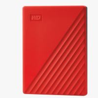 西部数据(WD)4TB USB3.0移动硬盘My Passport随行版 2.5英寸 红色WDBPKJ0040BRD