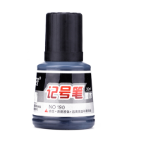 宝克(BAOKE)NO190 记号笔墨水 黑色 36ml/瓶 黑色