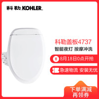 科勒清舒宝智能座便盖智能坐便马桶盖板三温暖坐便盖C3-125 4737T带暖风夜灯 23353盖板