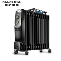 松桥（MAZUBA）电热油汀取暖器 MO-MN1301D 节能静音取暖器13片