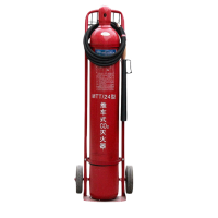 企购优品洪湖24KG手推车式二氧化碳灭火器MTT24公斤CO2气体干冰灭火器商用公司用工厂仓库用灭火器