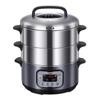 美的(Midea) ZG28Power501电蒸锅蒸笼不锈钢多功能三层大容量家用