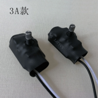 Aibik 灯具调光开关控制板保护套调节开关调光器台灯壁灯床头灯旋钮开关 3A/金色调光开关/150w内