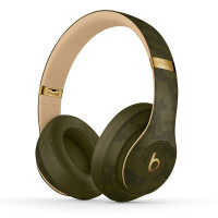 Beats Studio Wireless 录音师三代新款 头戴式降噪耳机 无线蓝牙耳机 (带麦) 迷彩绿