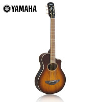 雅马哈(YAMAHA)APXT2EWTBS薄箱体缺角电箱儿童旅行民谣吉他半透明油漆涂装34寸奇异烟色渐变 奇异烟色渐变