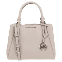 [直营]迈克·科尔斯(MICHAEL KORS) KIMBERLY系列牛皮女士戴妃包单肩包手提包斜挎包 mk女包 灰色35F9SKFS1LPEARLGREY