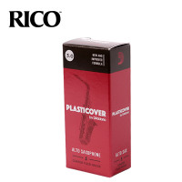 RICO RRP05ASX300黑胶 萨克斯中音瑞扣哨片 PLASTICOVER覆盖涂层3.0号降E调Alto5片装 黑胶中音3.0降E调